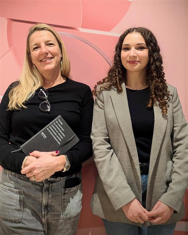 Imane et Carol, binôme étudiante et mentore chez dentsu.