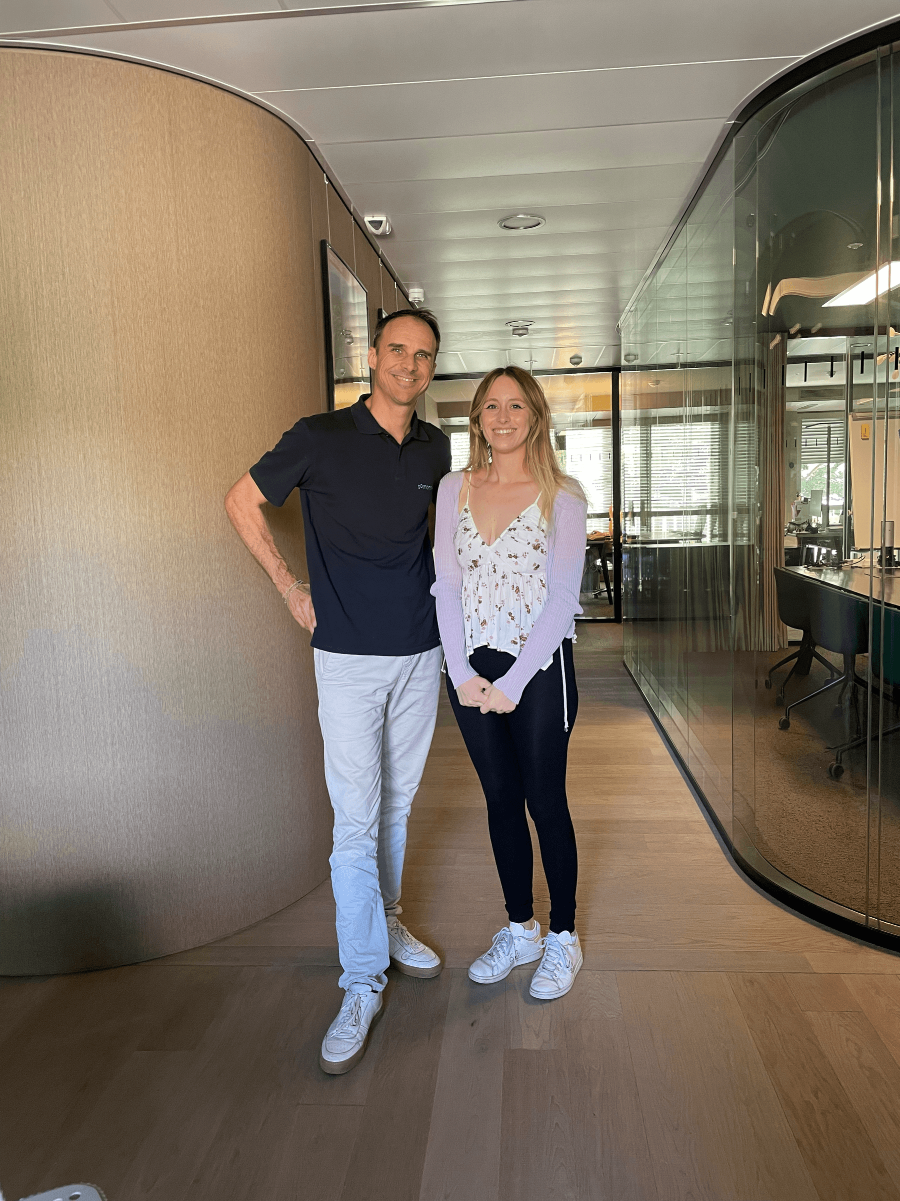 Loïs et Nicolas, binôme étudiant et mentor Propulseo.