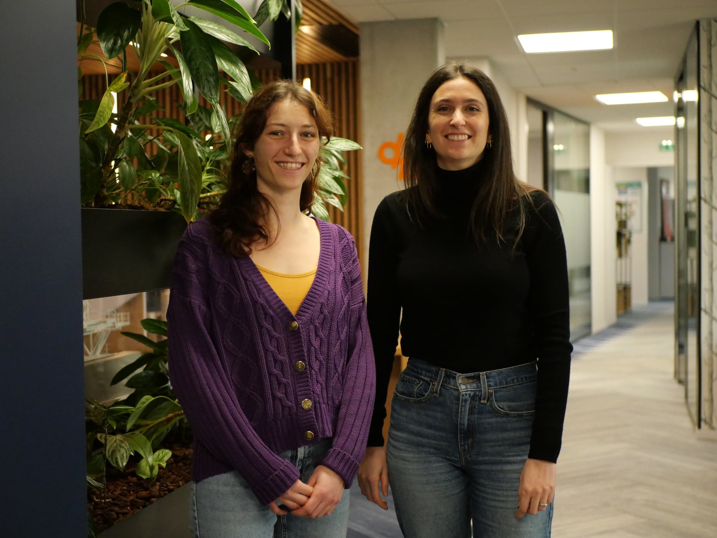 Marie-Heidi et Chloé, binôme étudiante et mentor Propulseo.