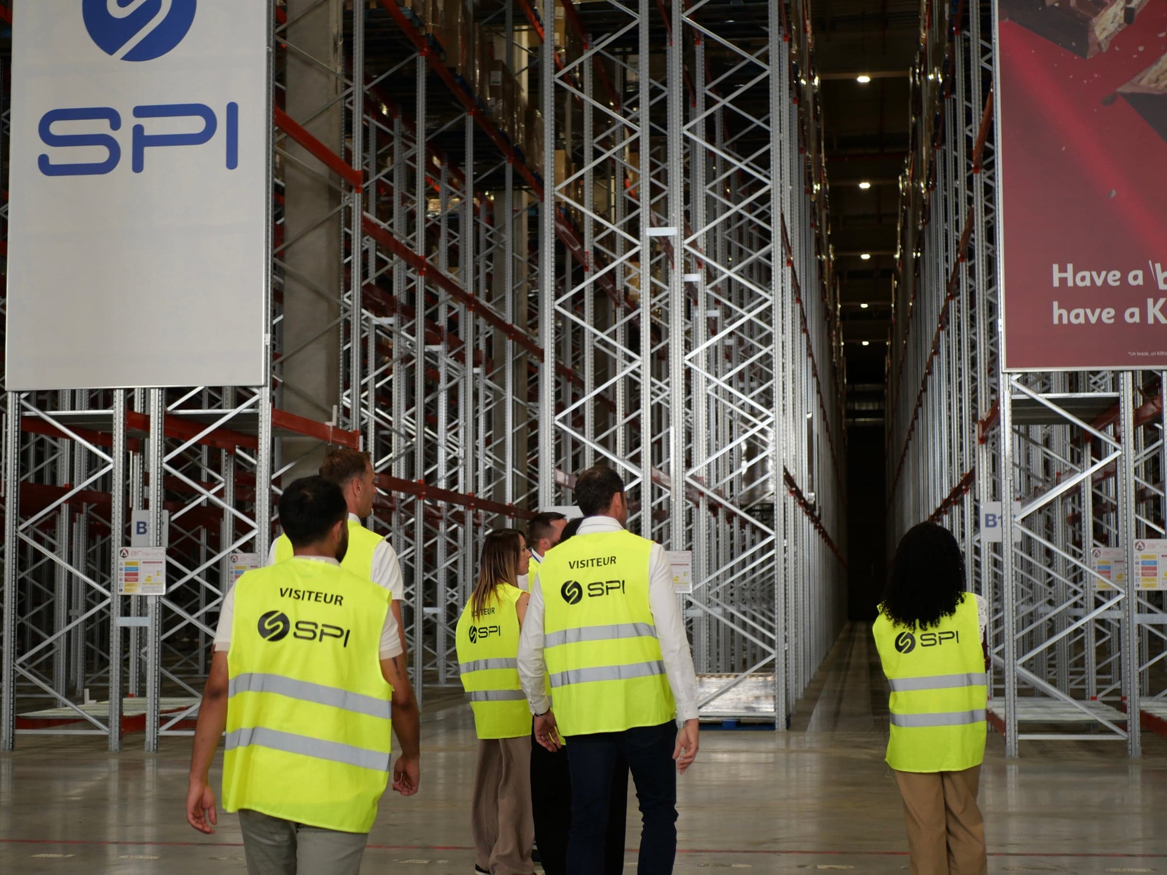 Site logistique et de conditionnement à la pointe de la technologie.
